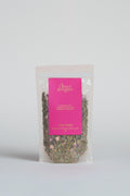 Lavara Botanics organically certified herbal blends against a white background