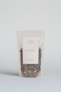 Lavara Botanics organically certified herbal blends against a white background